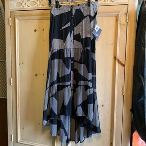 Volcom hi low flowy skirt BNWT